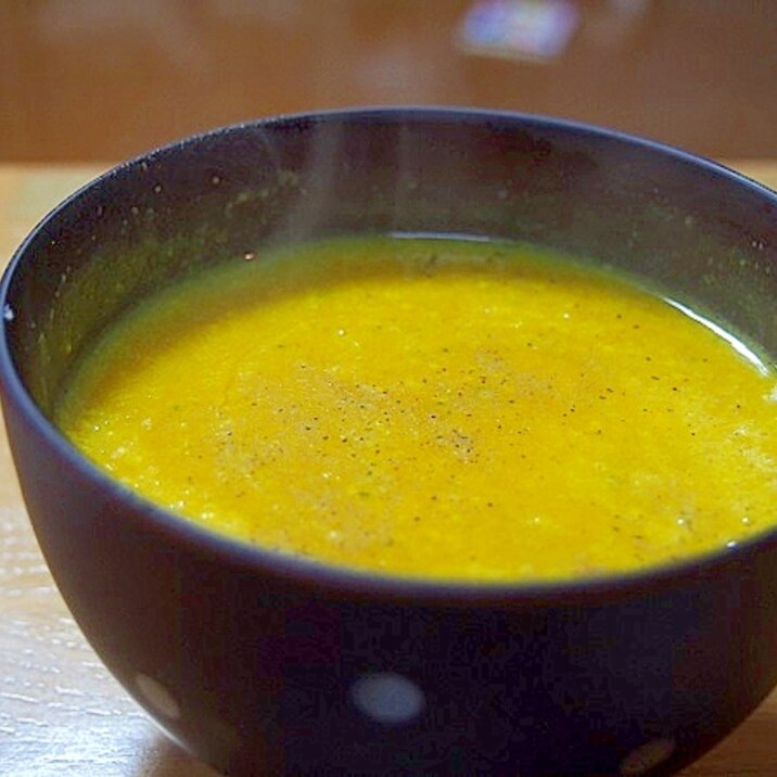 かぼちゃ煮リメイクスープ